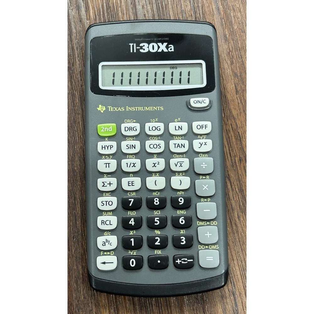 Texas Instruments TI-30Xa Scientific Calculator. Tested Works - Picture 4 of 4